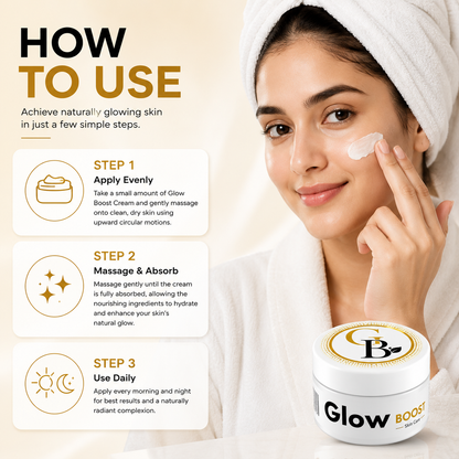 GlowBoost Cream | Instant Glow & Cooling Skin Formula